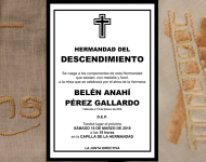 Misa por la hermana Belén Pérez Gallardo